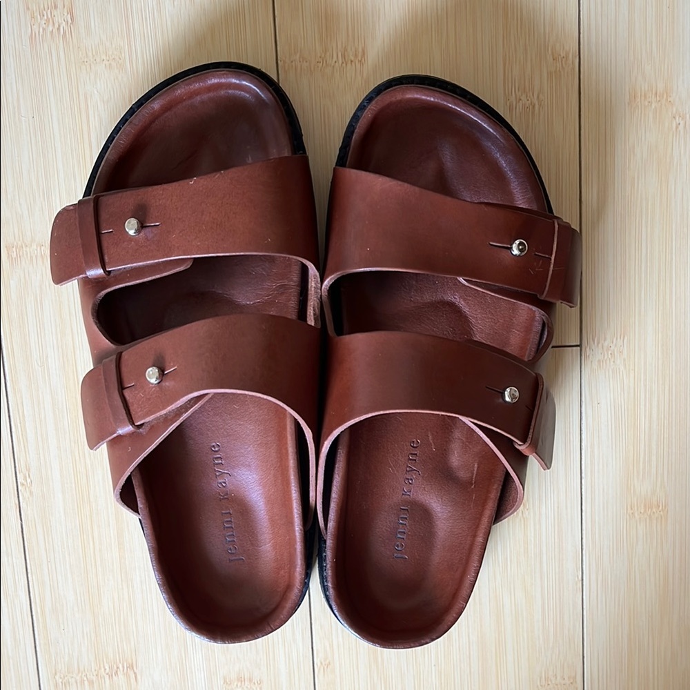 Barely Worn Jenni Kayne Hutton Slide Sandals Size 38